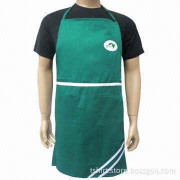 Promotional apron with logo printing